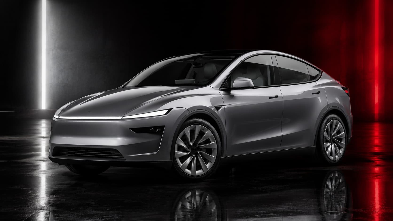 Tesla Model Y Long Range in Stealth Grey